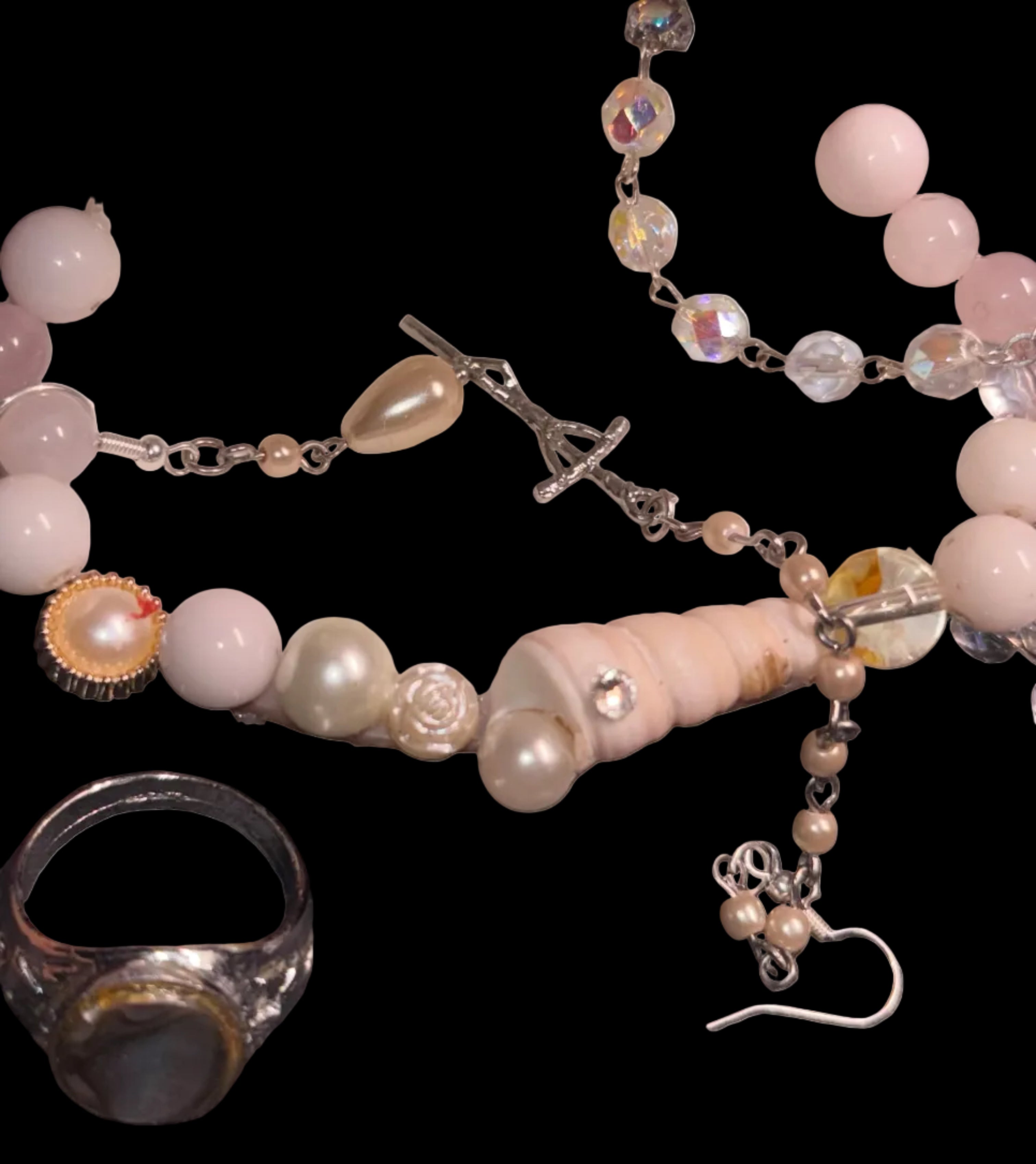 Venus jesus earrings