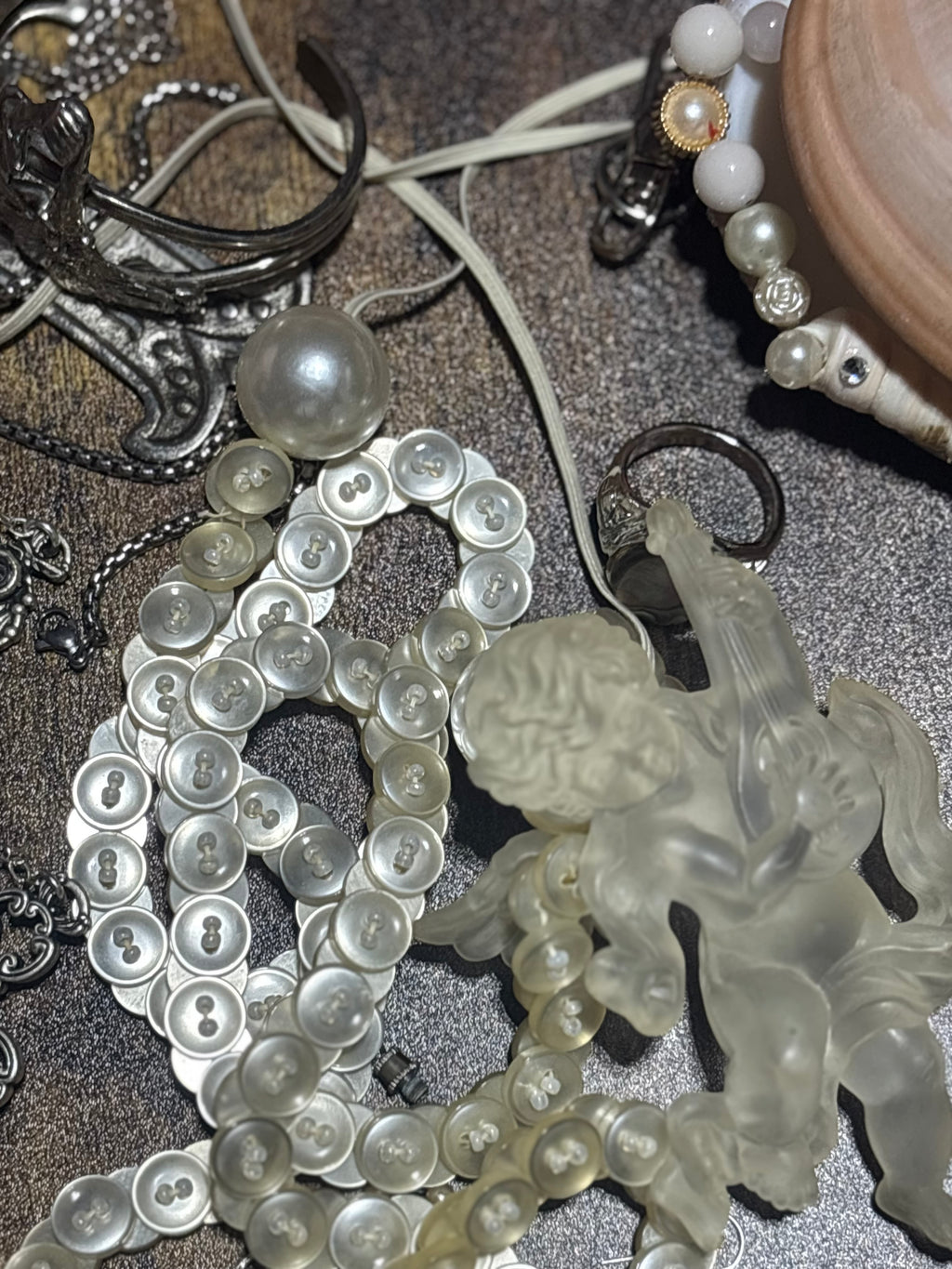 God is a woman waist chain /choker necklace accessory ￼