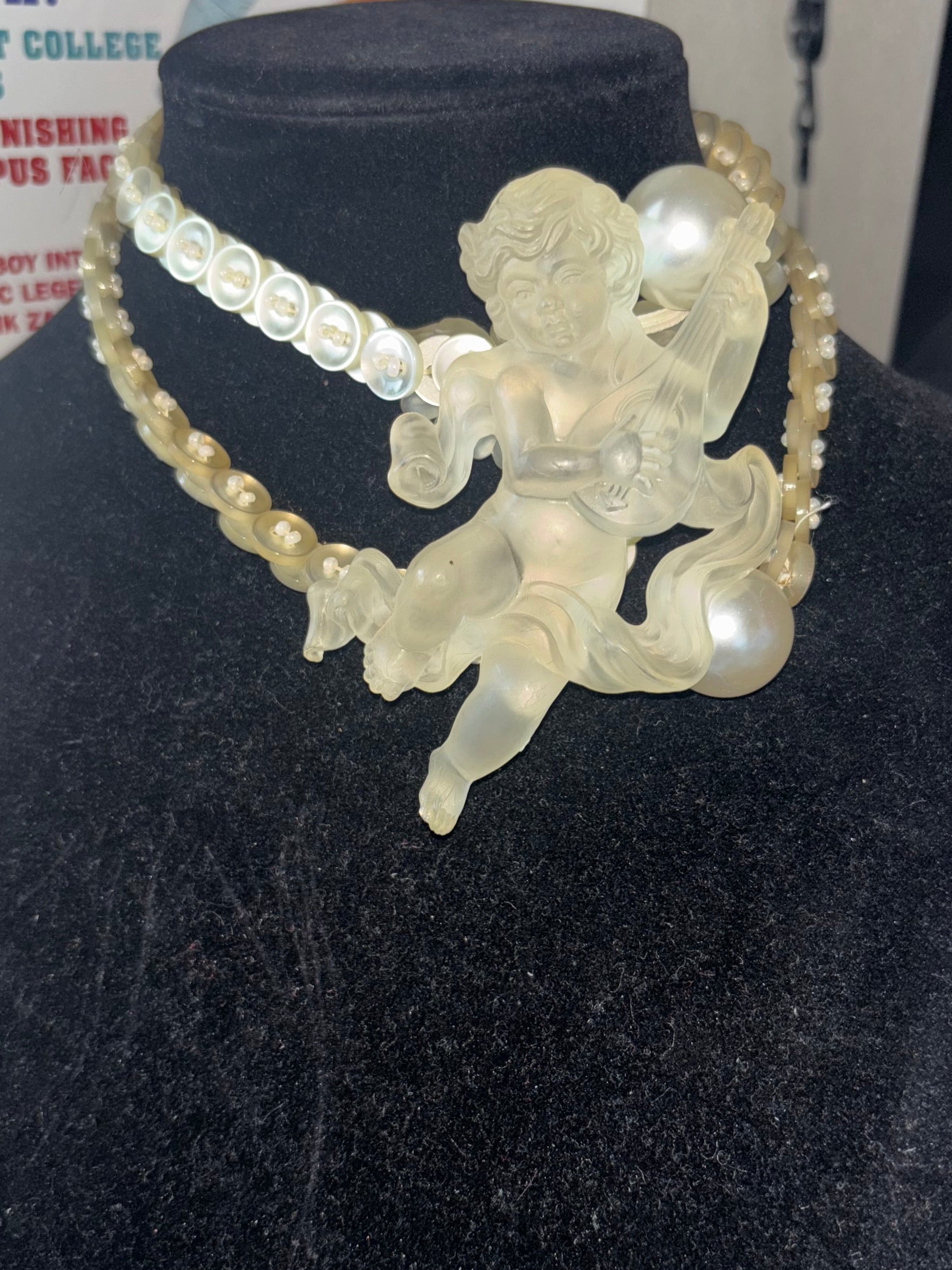 God is a woman waist chain /choker necklace accessory ￼