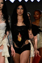 ANTICHRIST Virgin black corset
