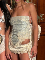 Nymph Green Tie Top