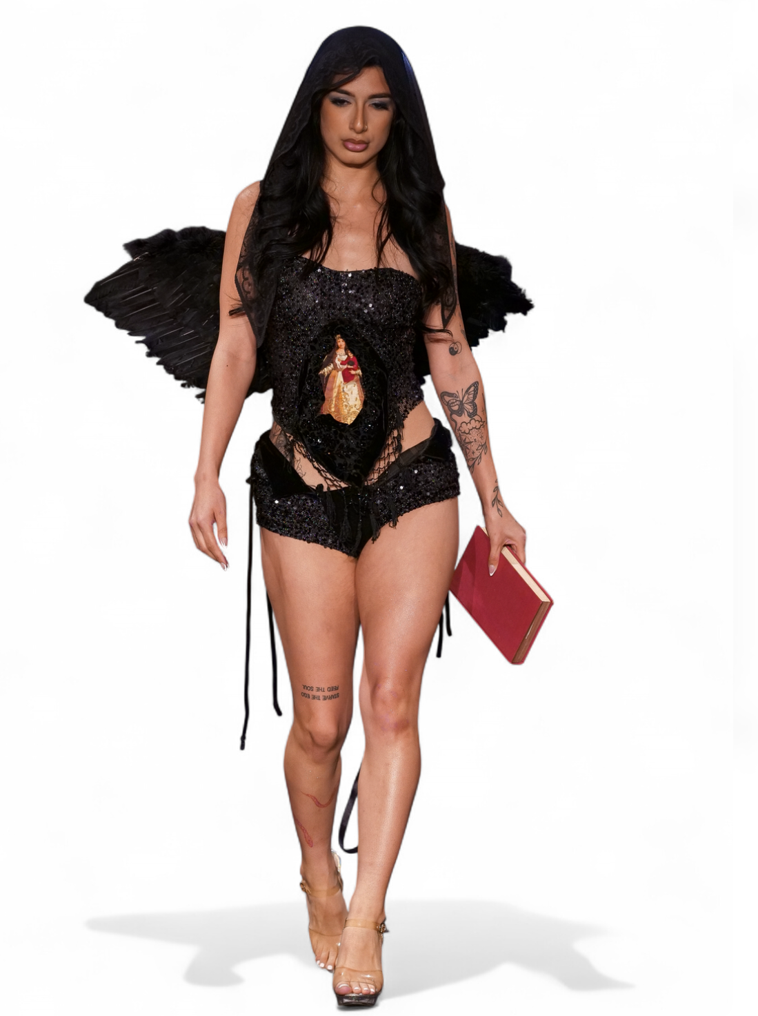 ANTICHRIST Virgin black corset